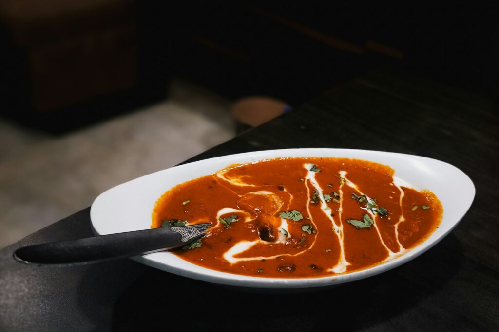 Chicken makhani, butter chicken in a creamy tomato sauce